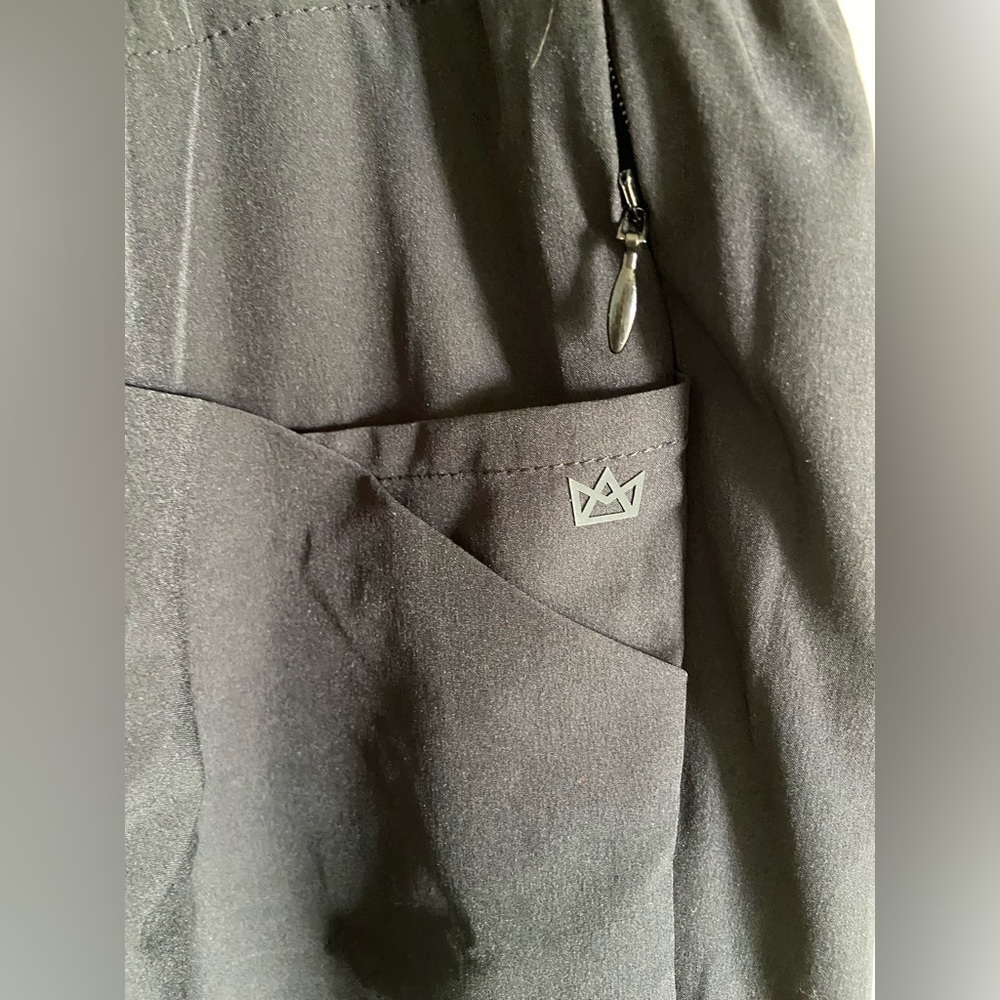 🩷 Modern Ambition Women’s Pants Black Stretch Tapered Jogger Plus Size XXL - Picture 2 of 8